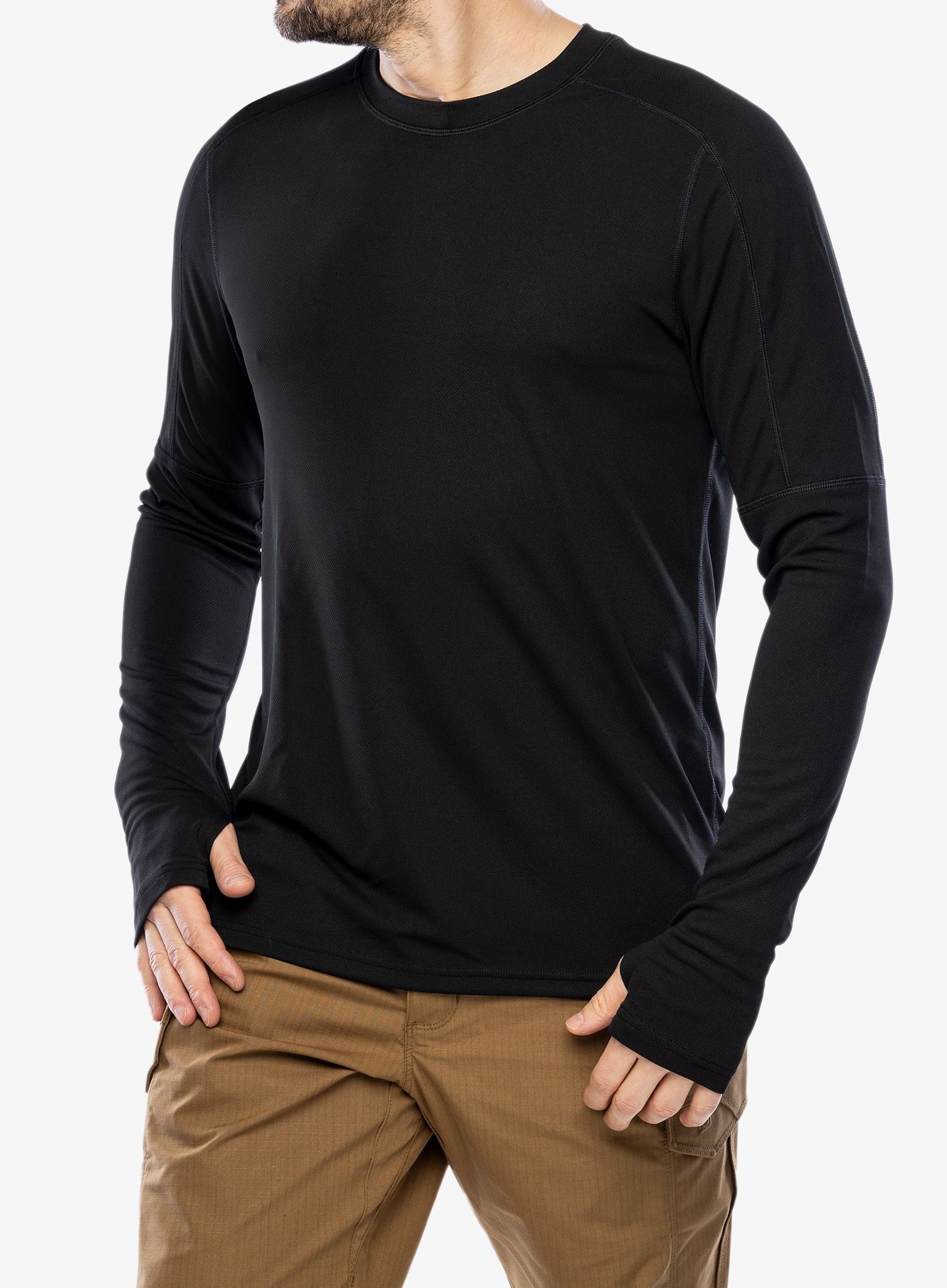 Funkční mikina 5.11 Tropos Baselayer L/S Top - black
