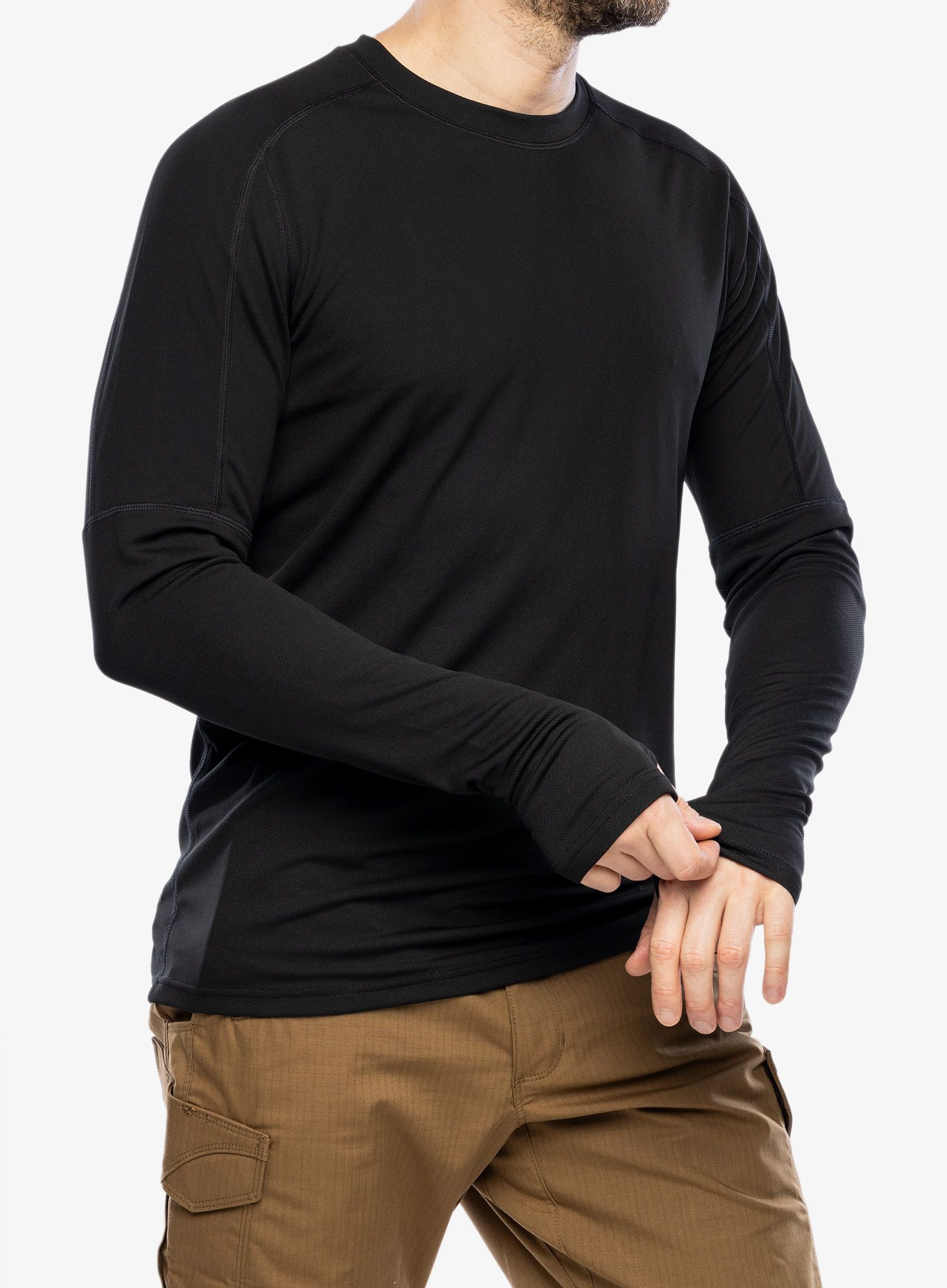 Funkční mikina 5.11 Tropos Baselayer L/S Top - black