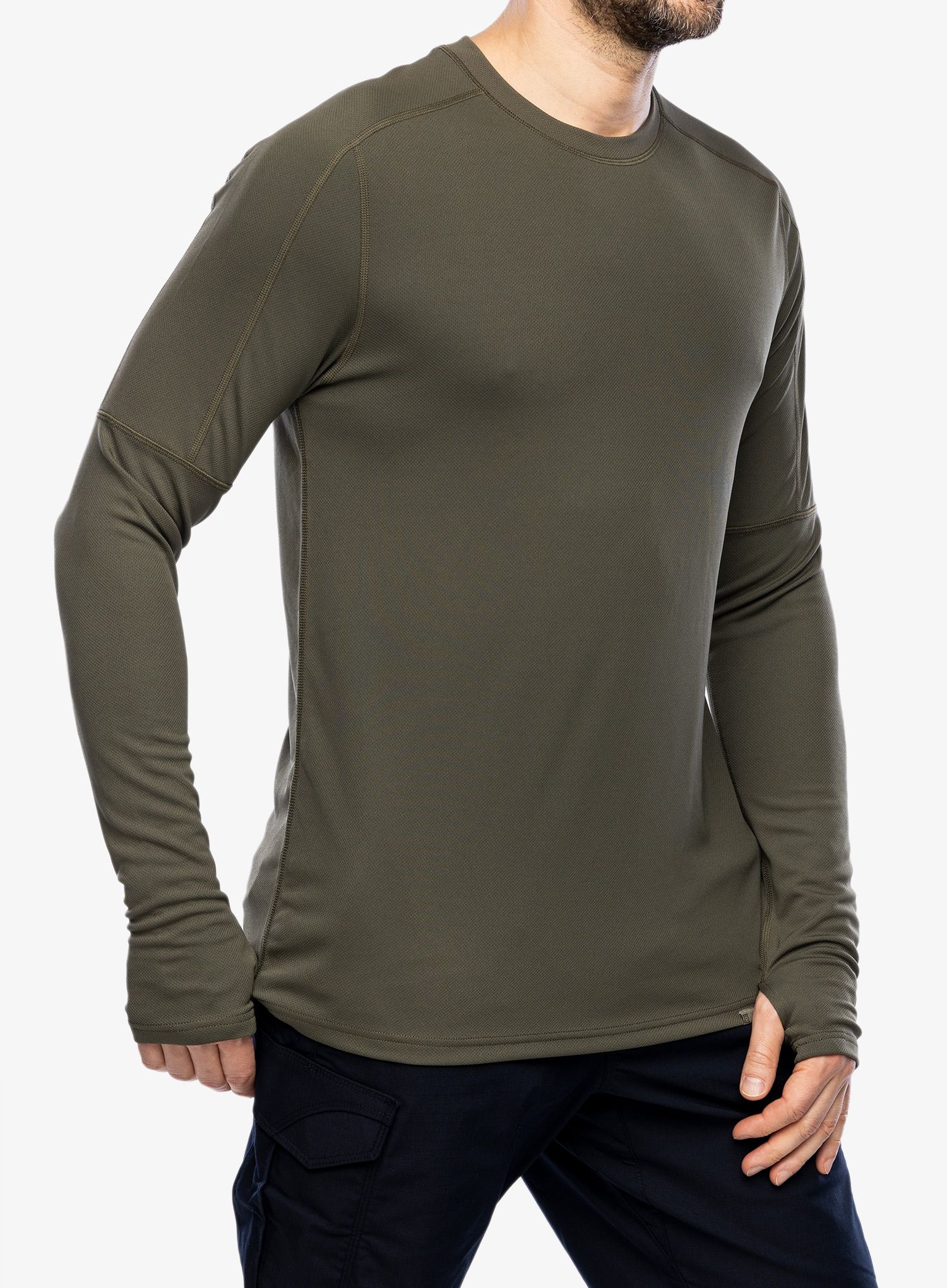 Funkční mikina 5.11 Tropos Baselayer L/S Top - ranger green