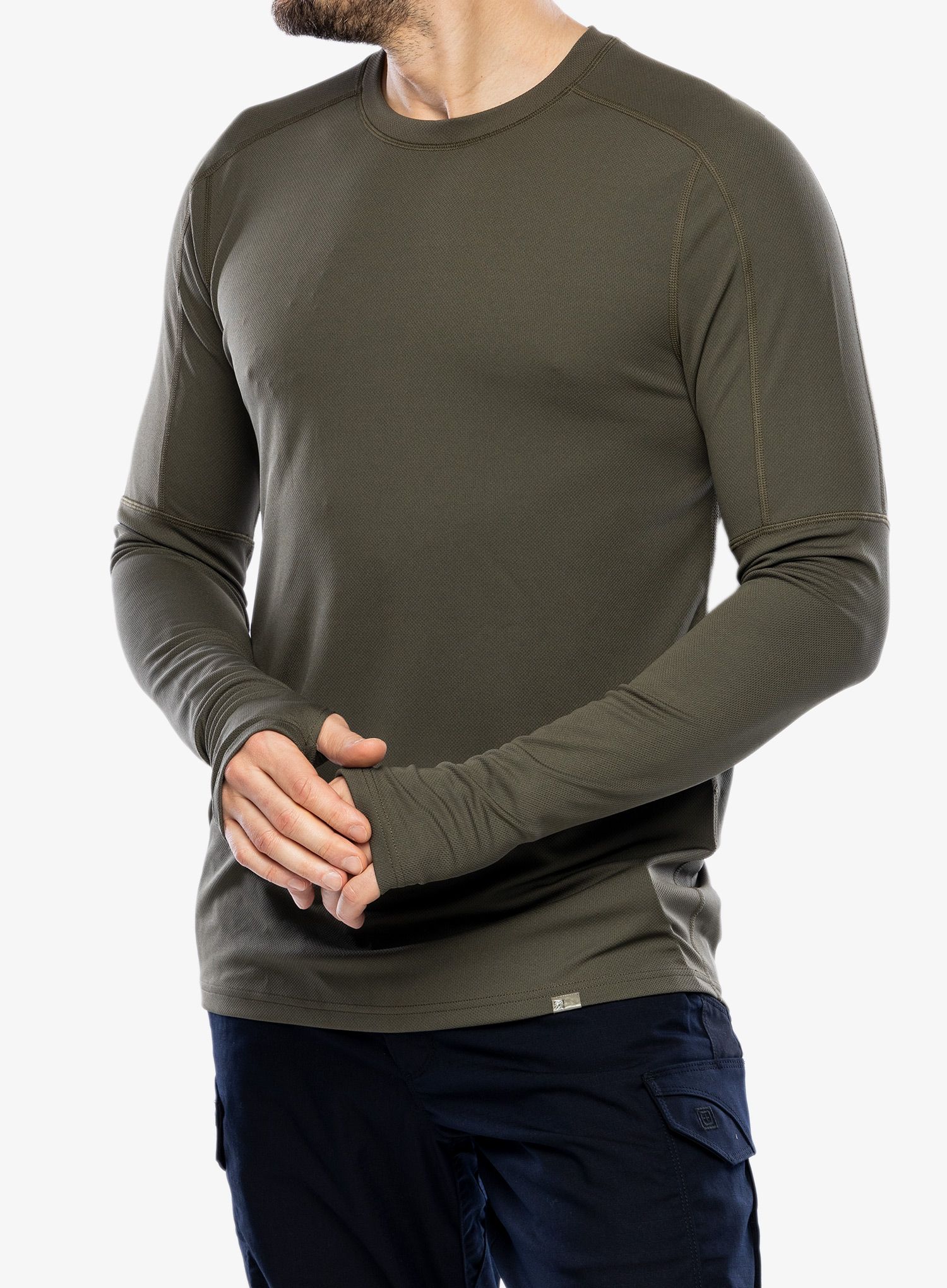 Funkční mikina 5.11 Tropos Baselayer L/S Top - ranger green