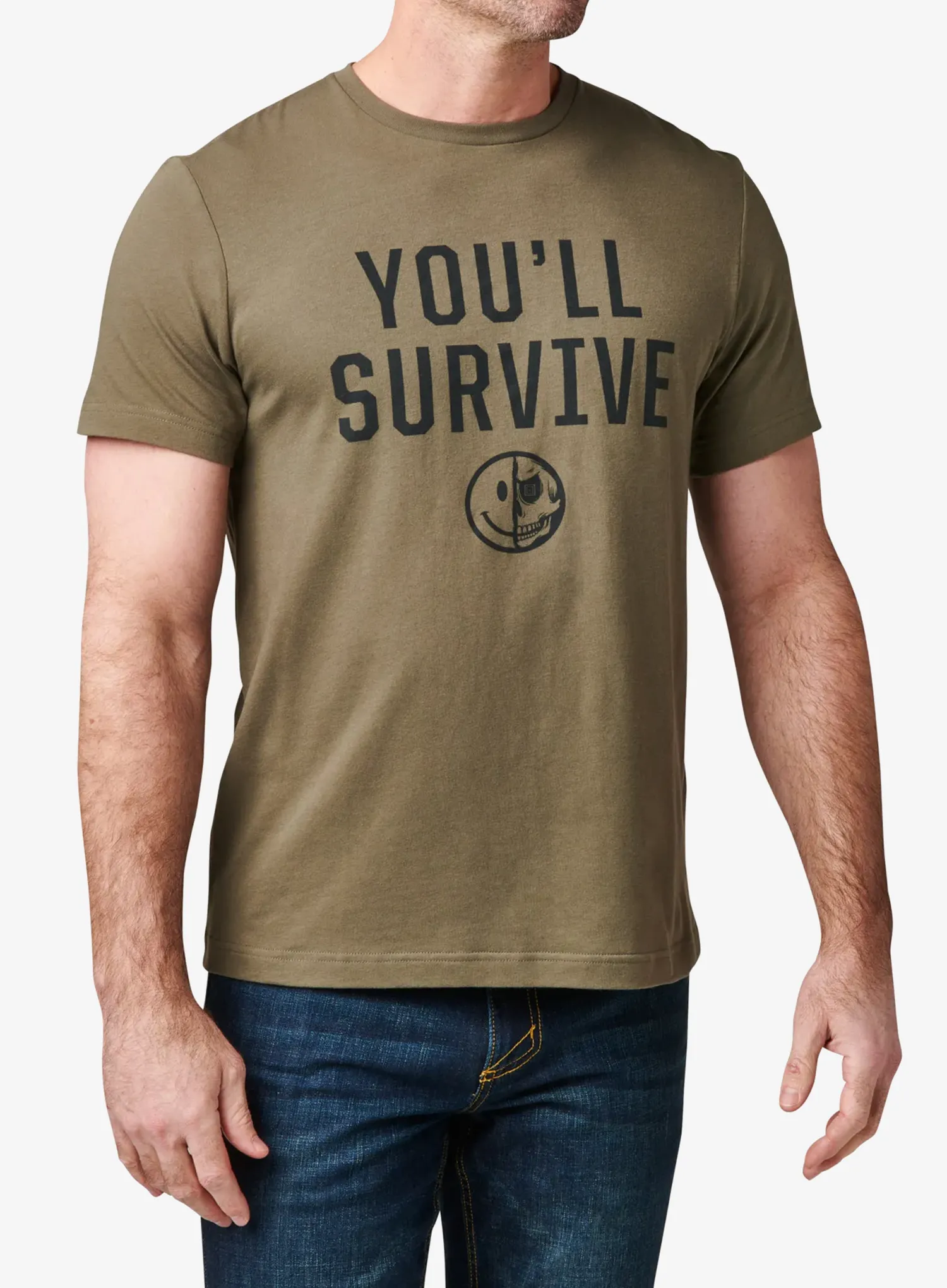 Taktické triko 5.11 You'll Survive Tee - ranger green