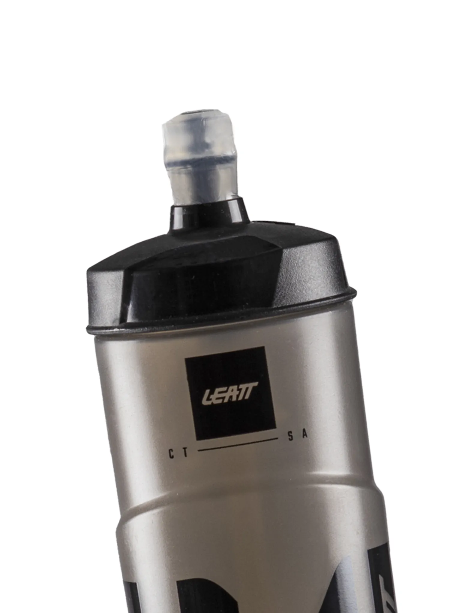 Bidon na kolo Leatt SteadySip Convertible 600 ml Fidlock - smoke