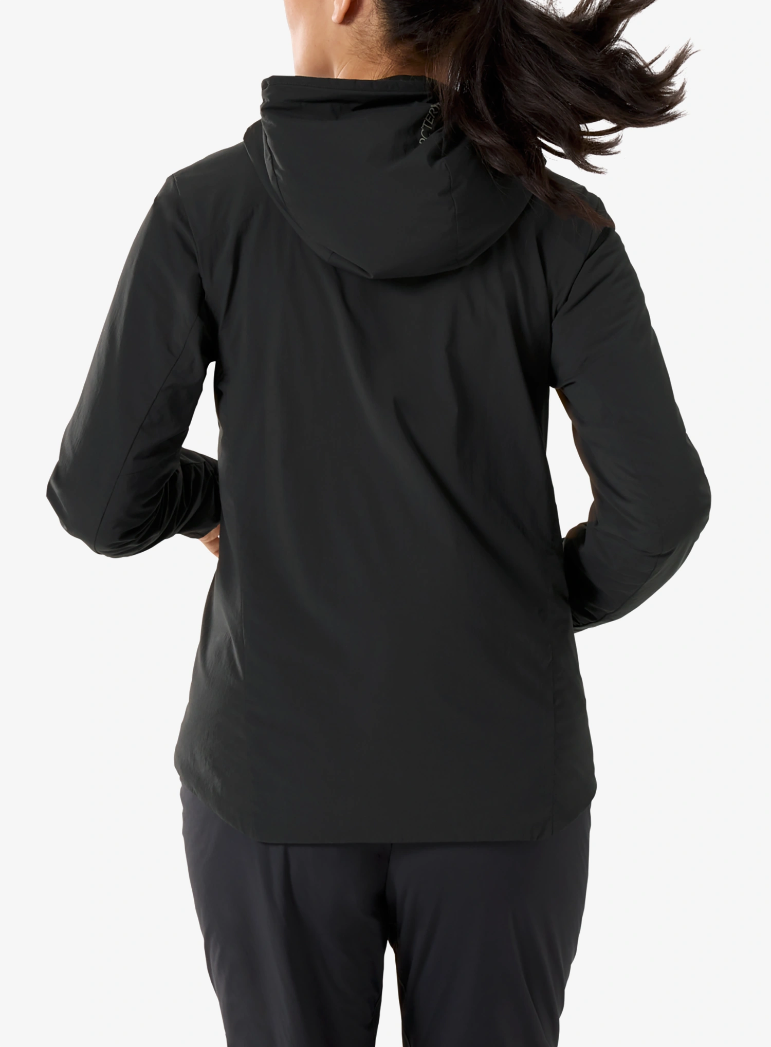Bunda na běhání dámská Arcteryx Norvan Insulated Hoody - black/black