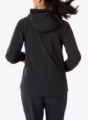 Bunda na běhání dámská Arcteryx Norvan Insulated Hoody - black/black