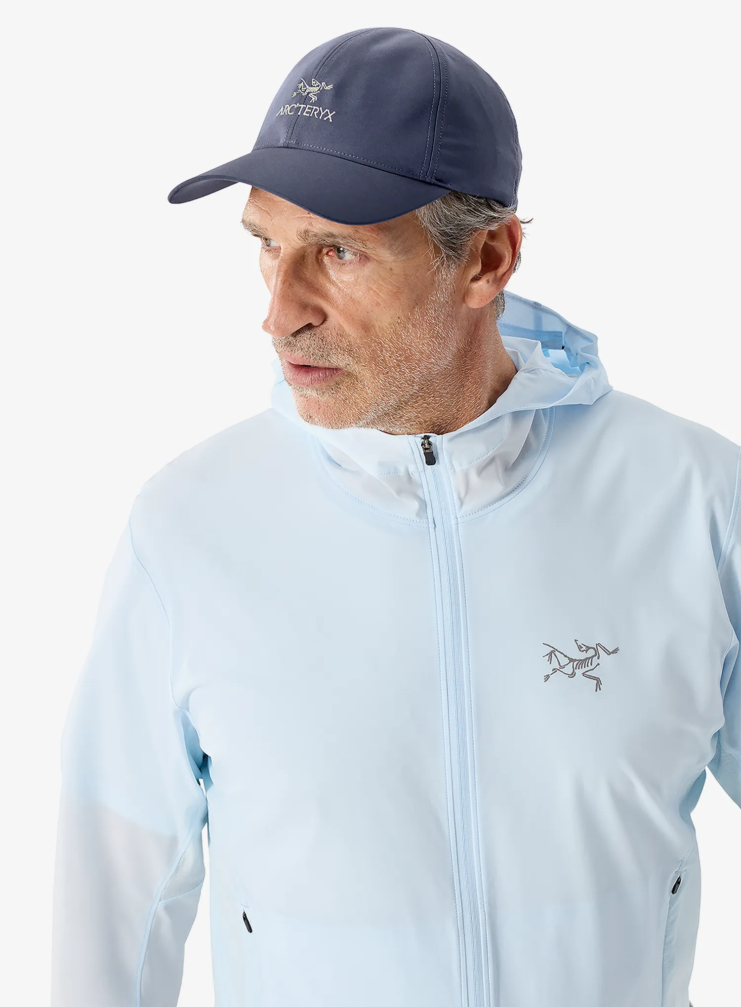 Kšiltovka Arcteryx Bird Word Cap - dk stratus/habitat