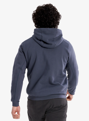 Mikina s kapucí Arcteryx Emblem Fleece Full-Zip Hoody - dk stratus