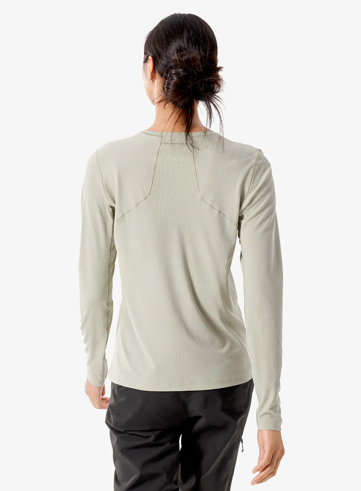 Dámská mikina na lezení Arcteryx Sunna Crew LS - habitat