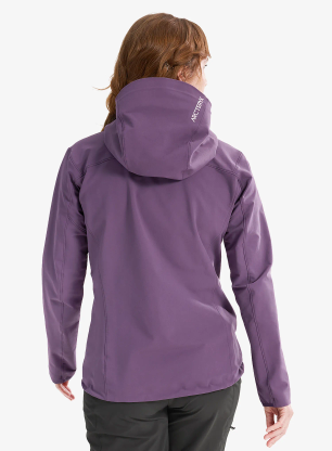Softshellová bunda dámská Arcteryx Gamma Hoody - moondrop