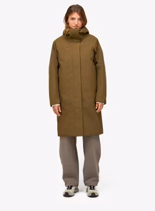 Dámská bunda Peak Performance Treeline Hipe 2L Insulated Shell Parka - meadow moss
