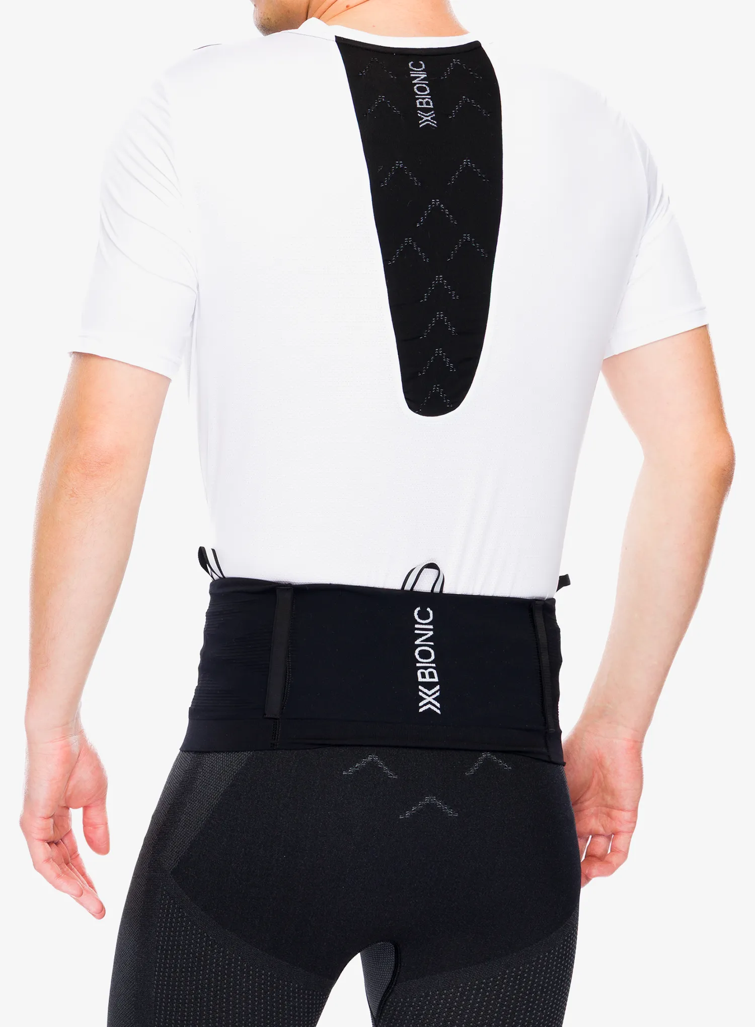 Běžecký opasek X-Bionic Running Belt - x black/x white