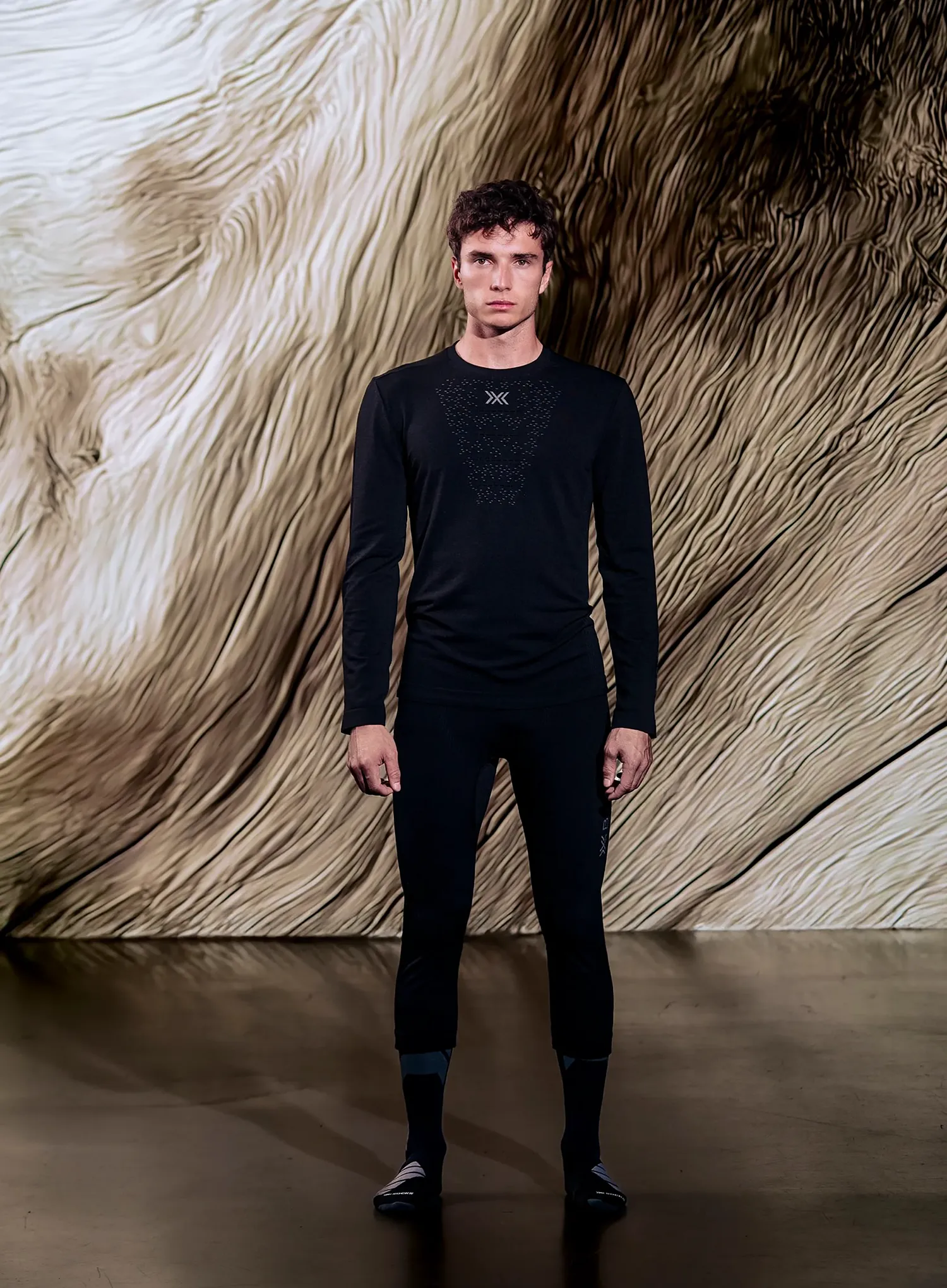 Funkční mikina X-Bionic Mightywool Shirt LS - x black