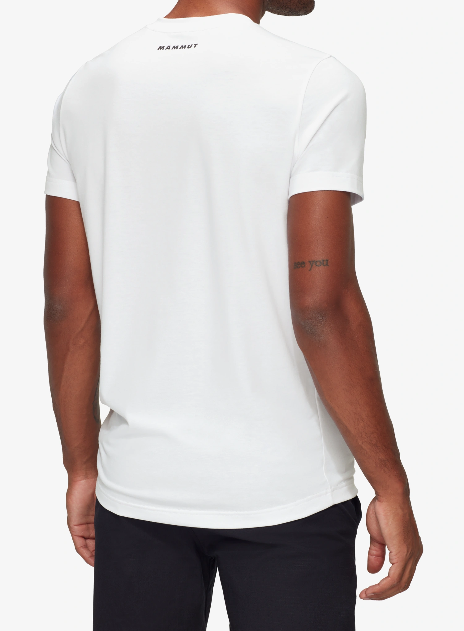 Tričko s potiskem Mammut Trovat T-Shirt Mammut - white