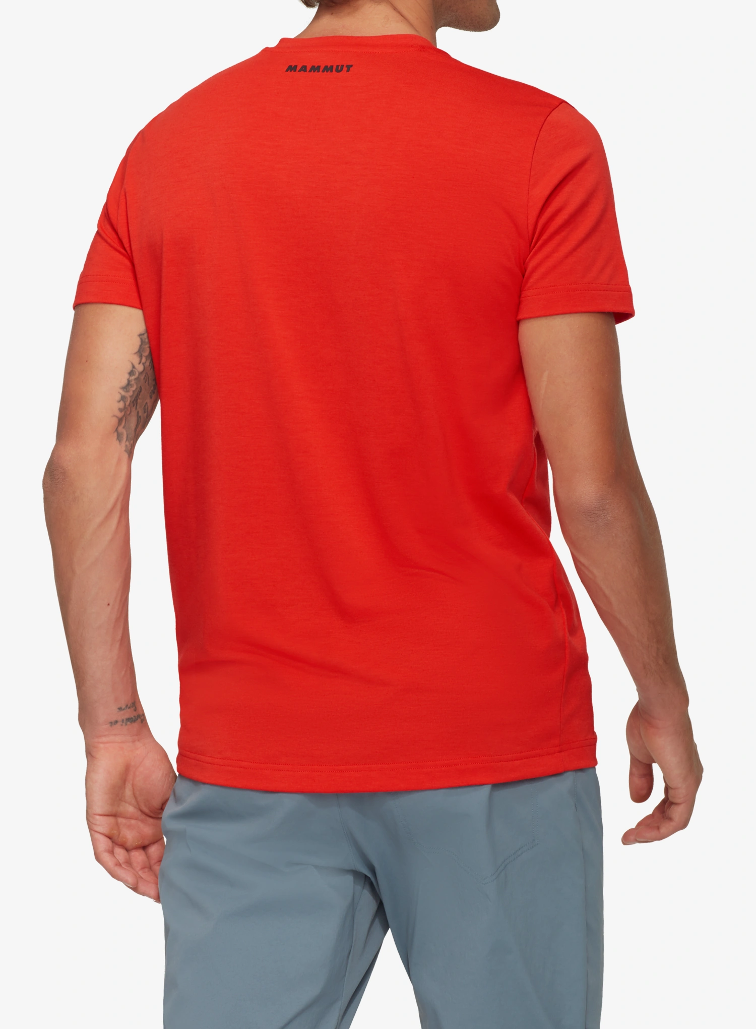 Tričko s potiskem Mammut Trovat T-Shirt Mammut - mammut red