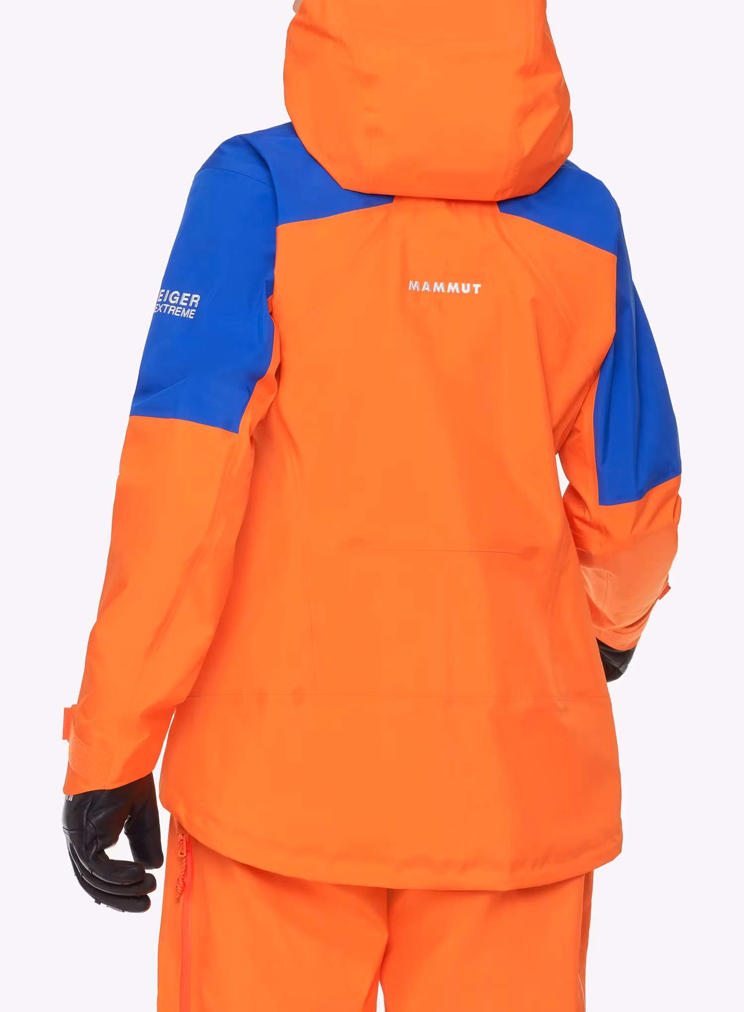 Dámská bunda na hory Mammut Eiger Nordwand Advanced HS Hooded Jacket - eiger orange/eiger