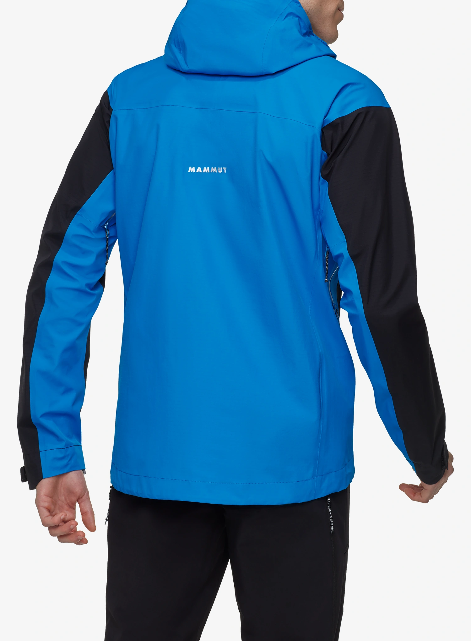 Bunda do deště Mammut Taiss HS Hooded Jacket - glacier blue/black