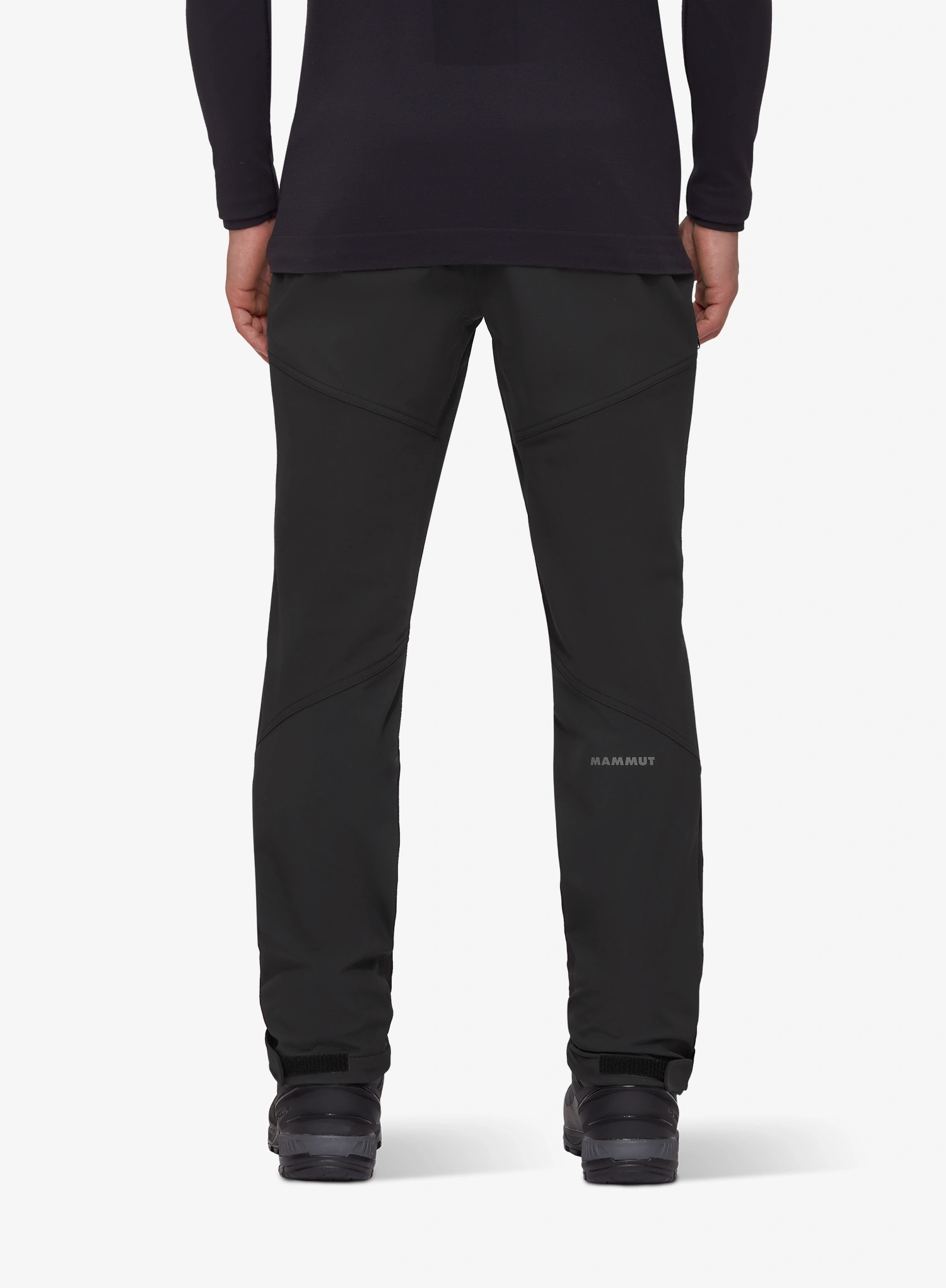 Softshell kalhoty Mammut Zinal Guide SO Hybrid Pants - black