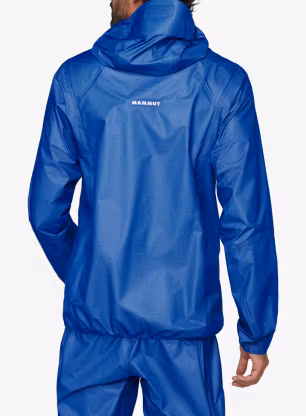 GORE TEX bunda Mammut Eiger Nordwand Light HS Hooded Jacket - eiger blue
