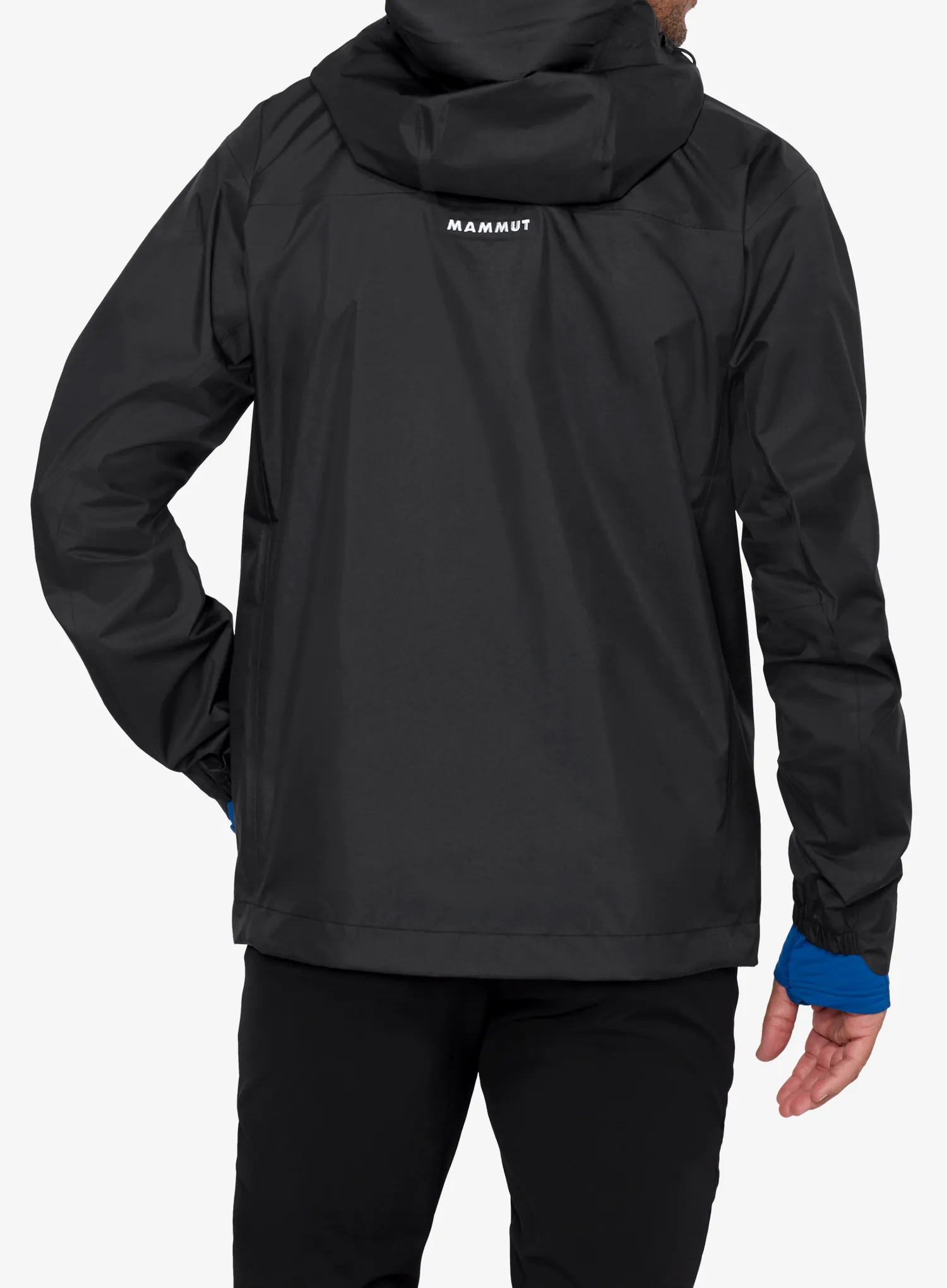 Bunda s membránou Mammut Taiss Light HS Hooded Jacket - black