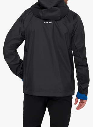 Bunda s membránou Mammut Taiss Light HS Hooded Jacket - black