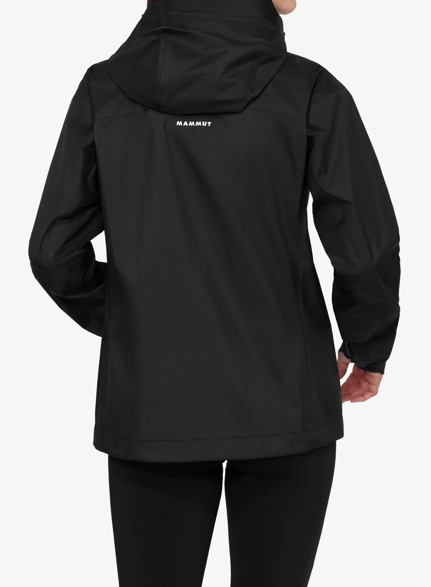Dámská nepromokavá bunda s membránou Mammut Taiss Light HS Hooded Jacket - black