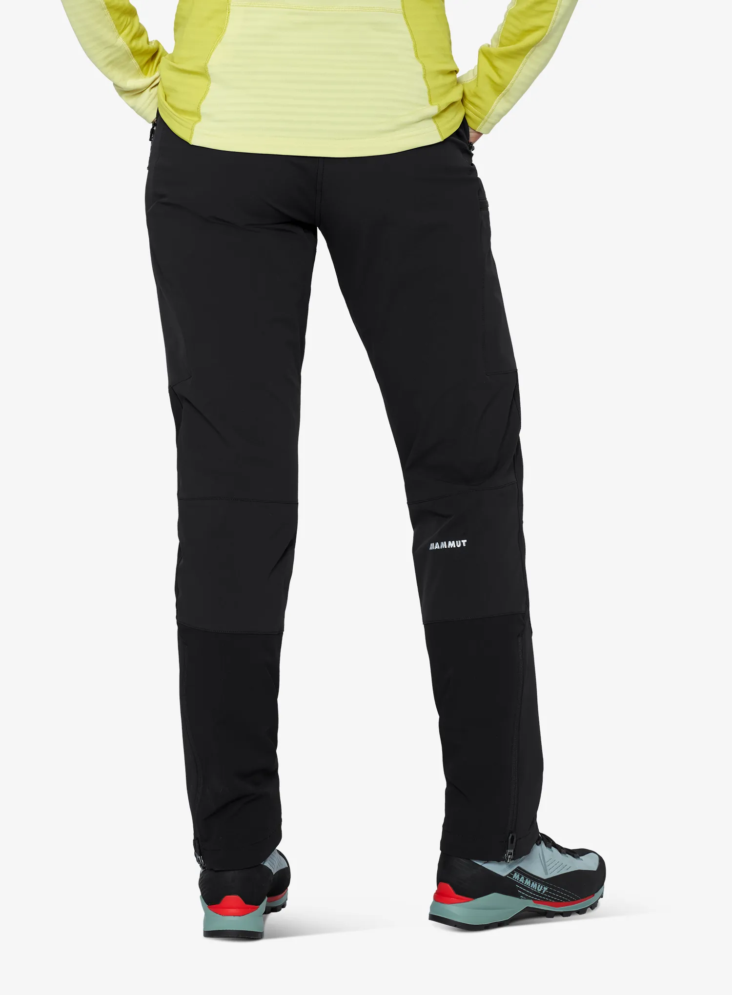 Nepromokavé kalhoty dámské Mammut Courmayeur SO Pants - black