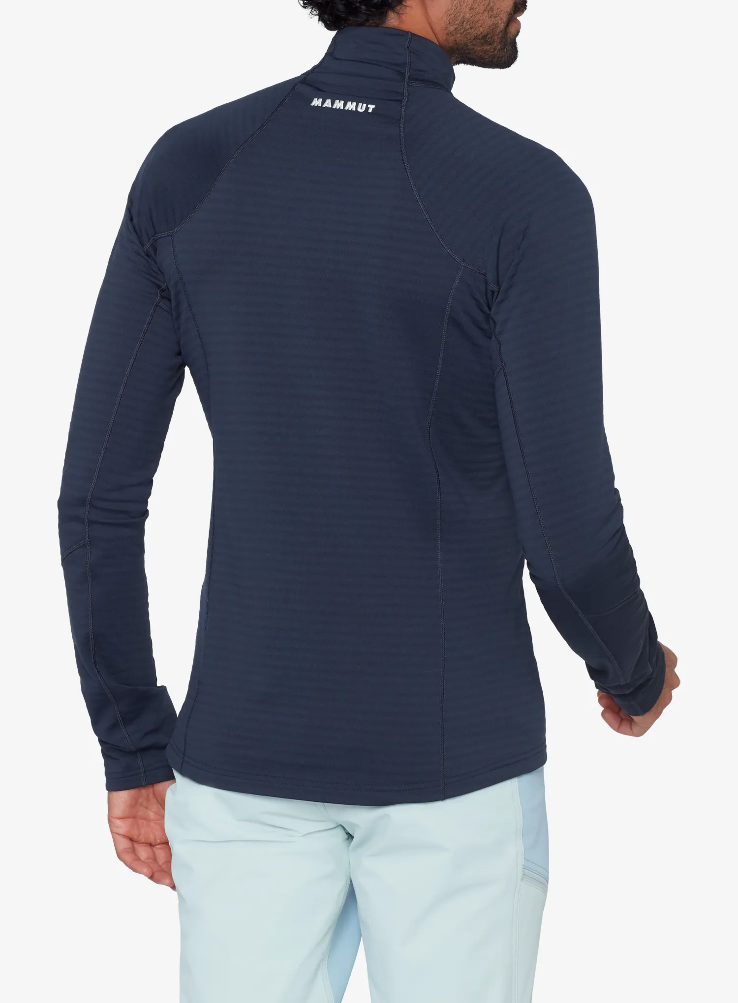 Rozepínací mikina Mammut Taiss ML Jacket - marine