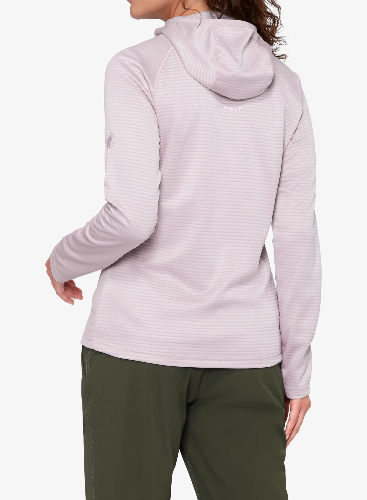 Dámská mikina s kapucí Mammut Crag ML Hooded Jacket - alpine calamint