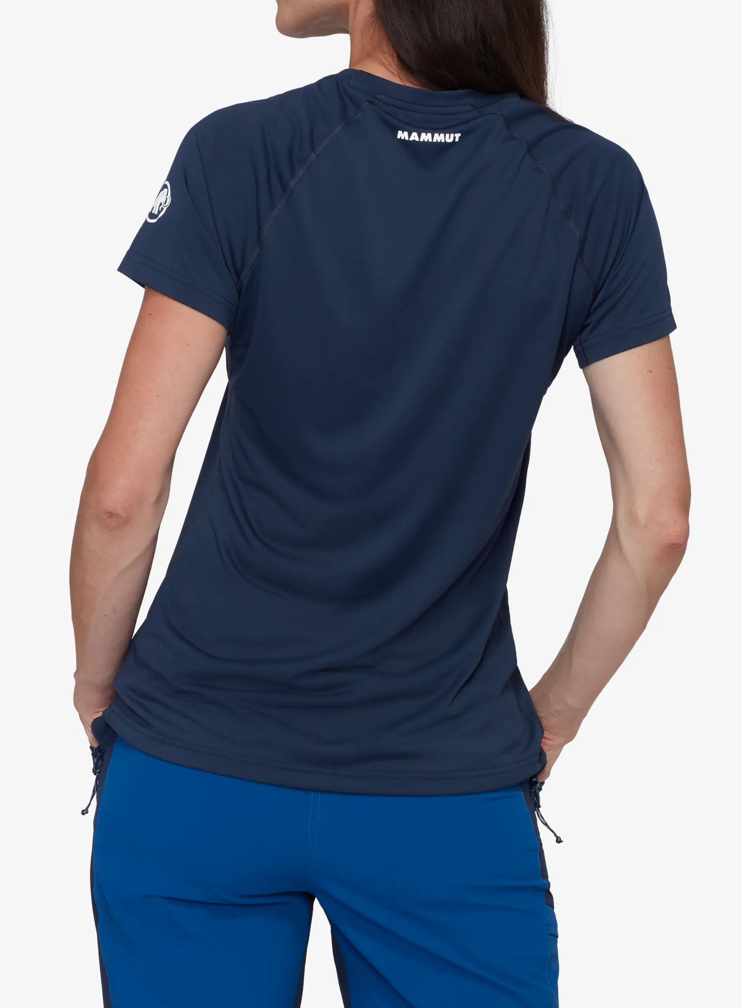 Dámské lezecké triko Mammut Ducan FL T-Shirt - marine