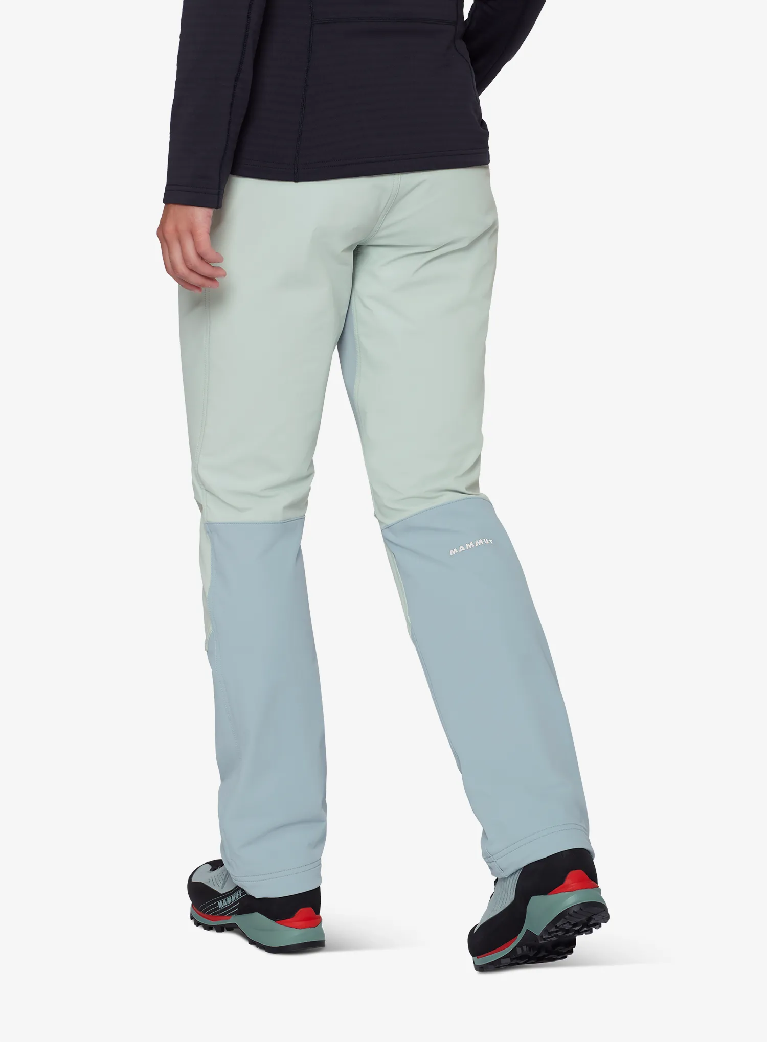 Trekové kalhoty dámské Mammut Taiss SO Pants - nebla/silver sage
