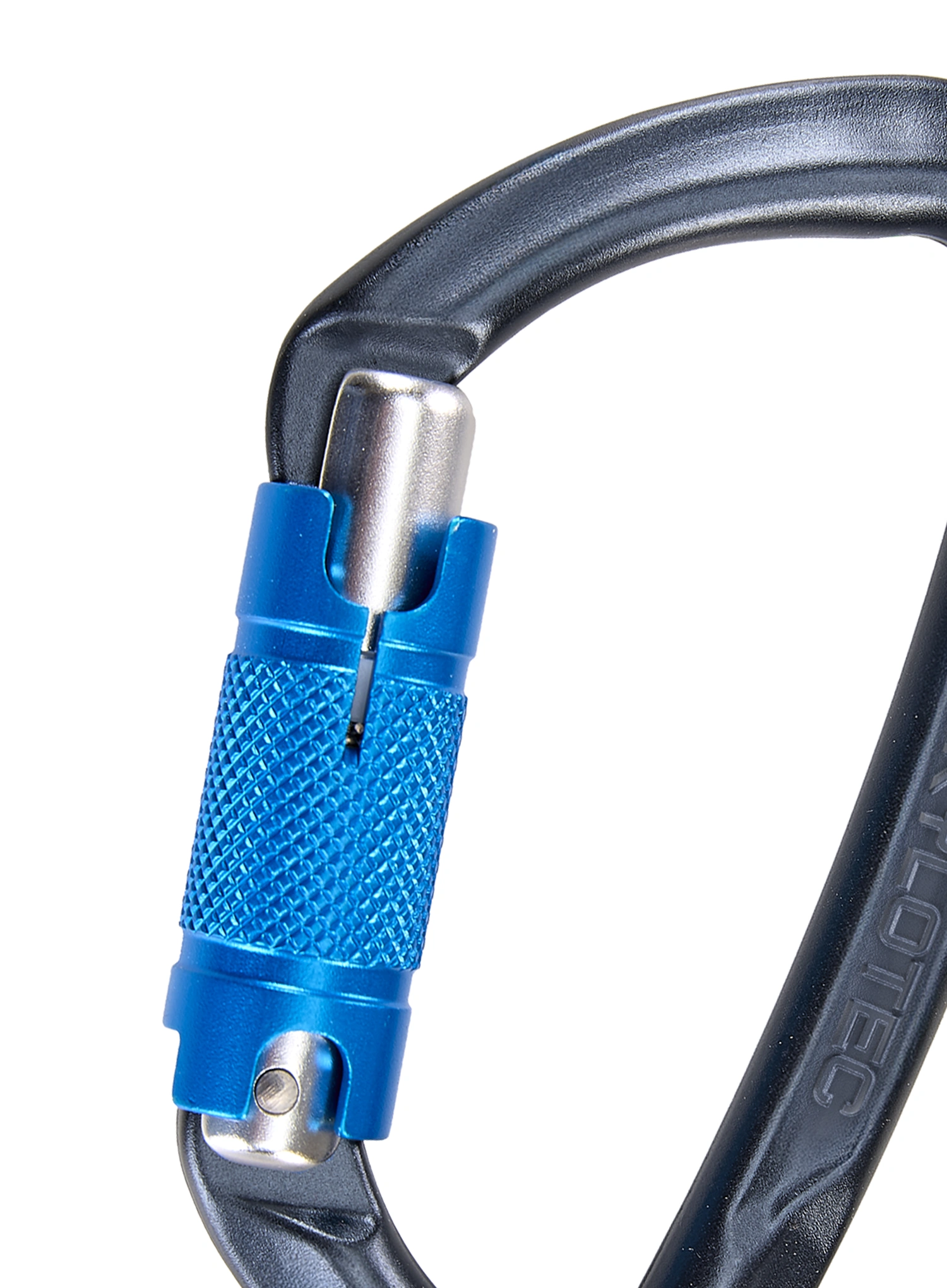 Horolezecká karabina SKYLOTEC Lime WG - anthracite/blue