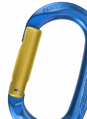 Karabina SKYLOTEC Ovx S - blue/yellow