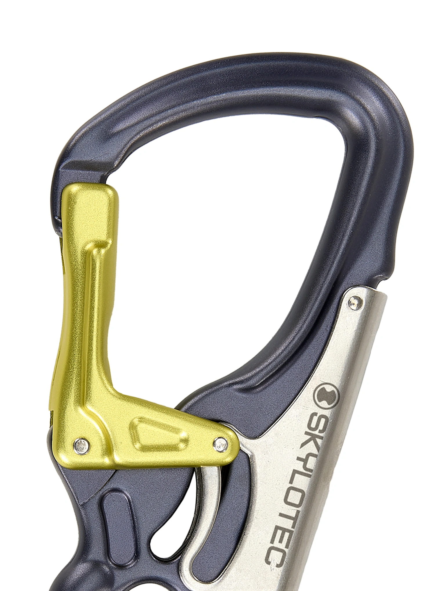 Ferratová karabina SKYLOTEC K-Advance - anthracite/mustard