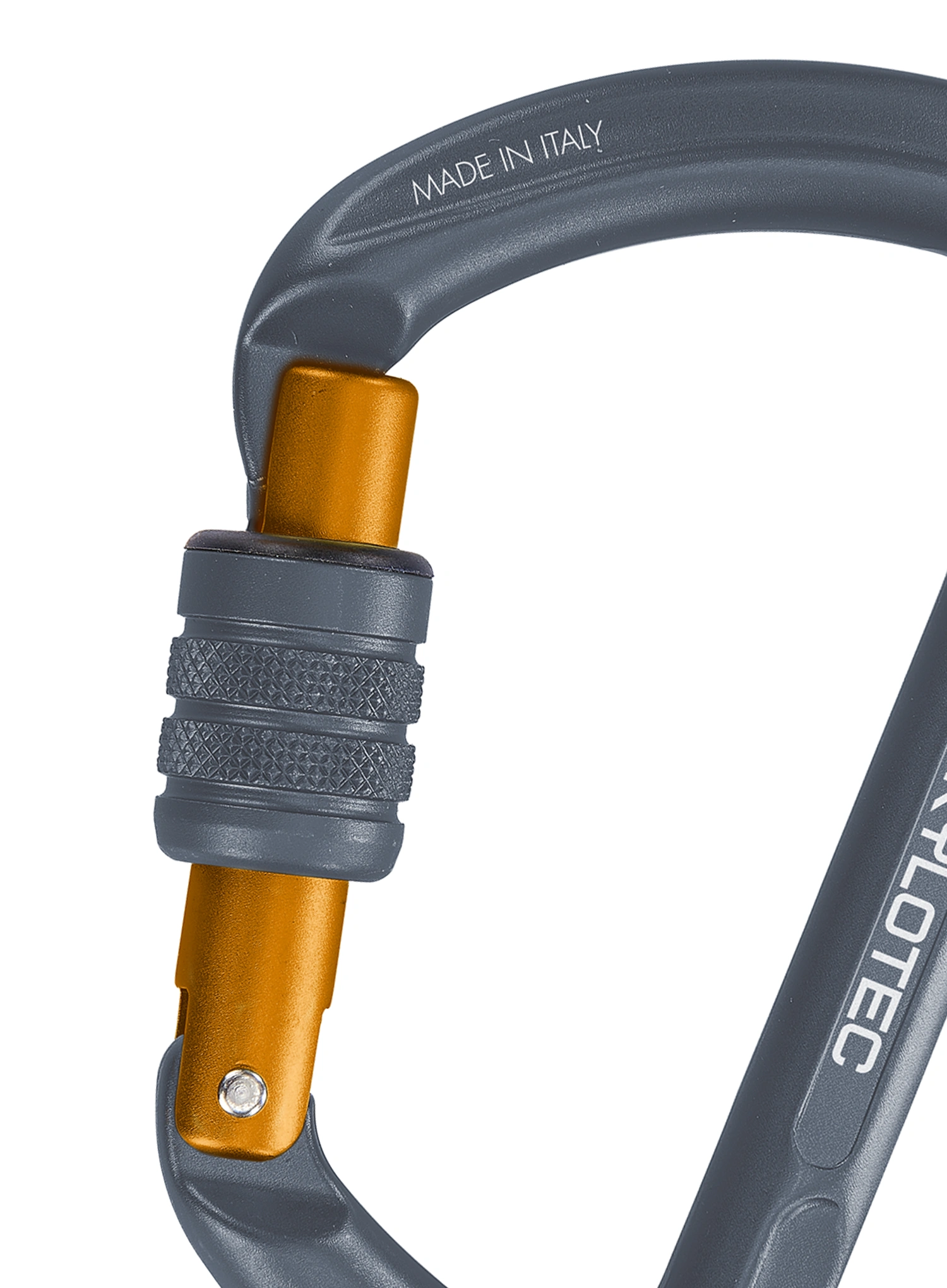 Ferratová karabina SKYLOTEC K-Classic - anthracite/mustard