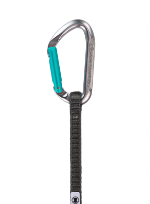 Expreska SKYLOTEC Salto UL 22 cm - titanium/aquamarine