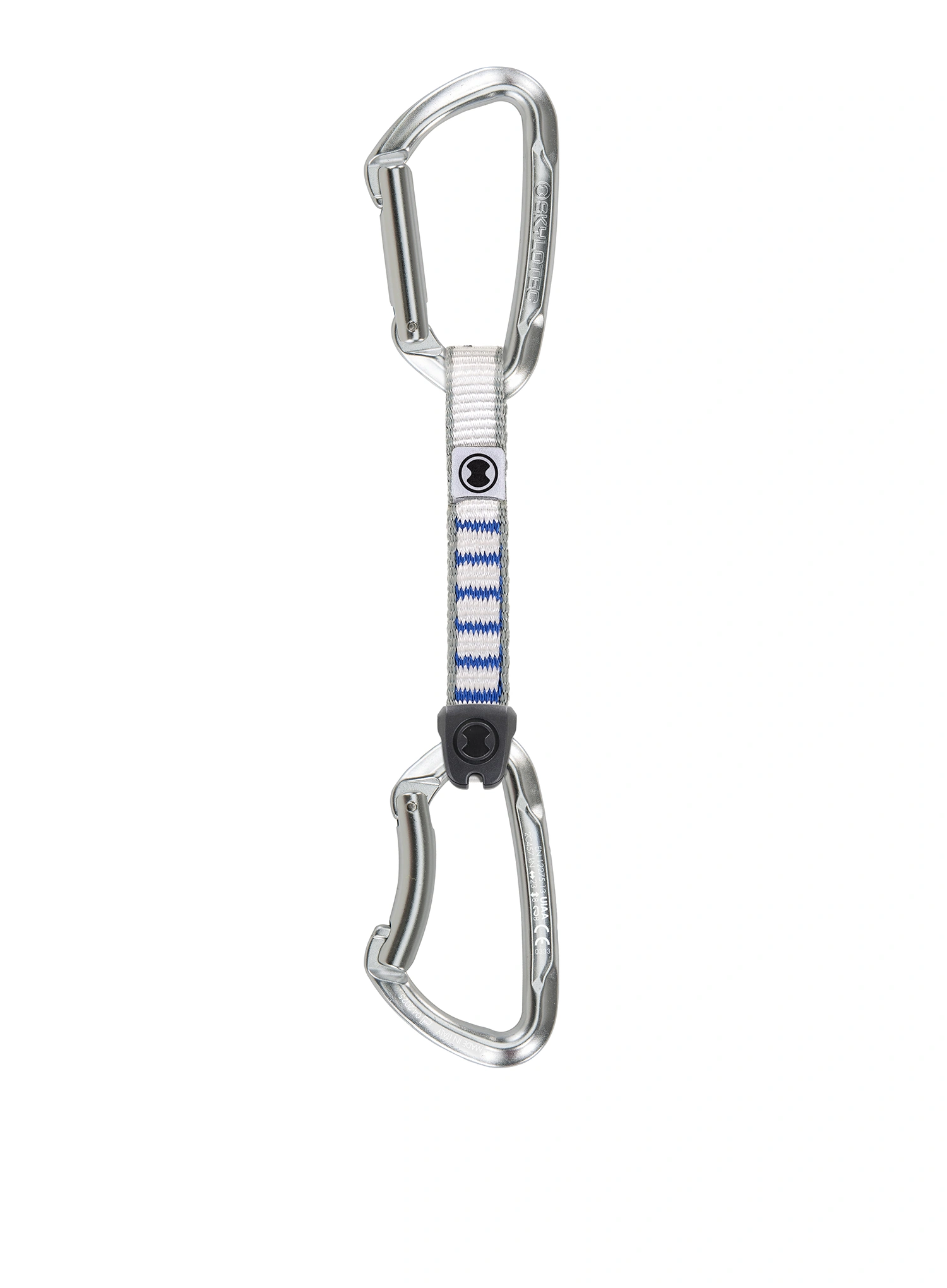 Lezecké expresky SKYLOTEC Lime Set NY - 6 Pack 12 cm - silver