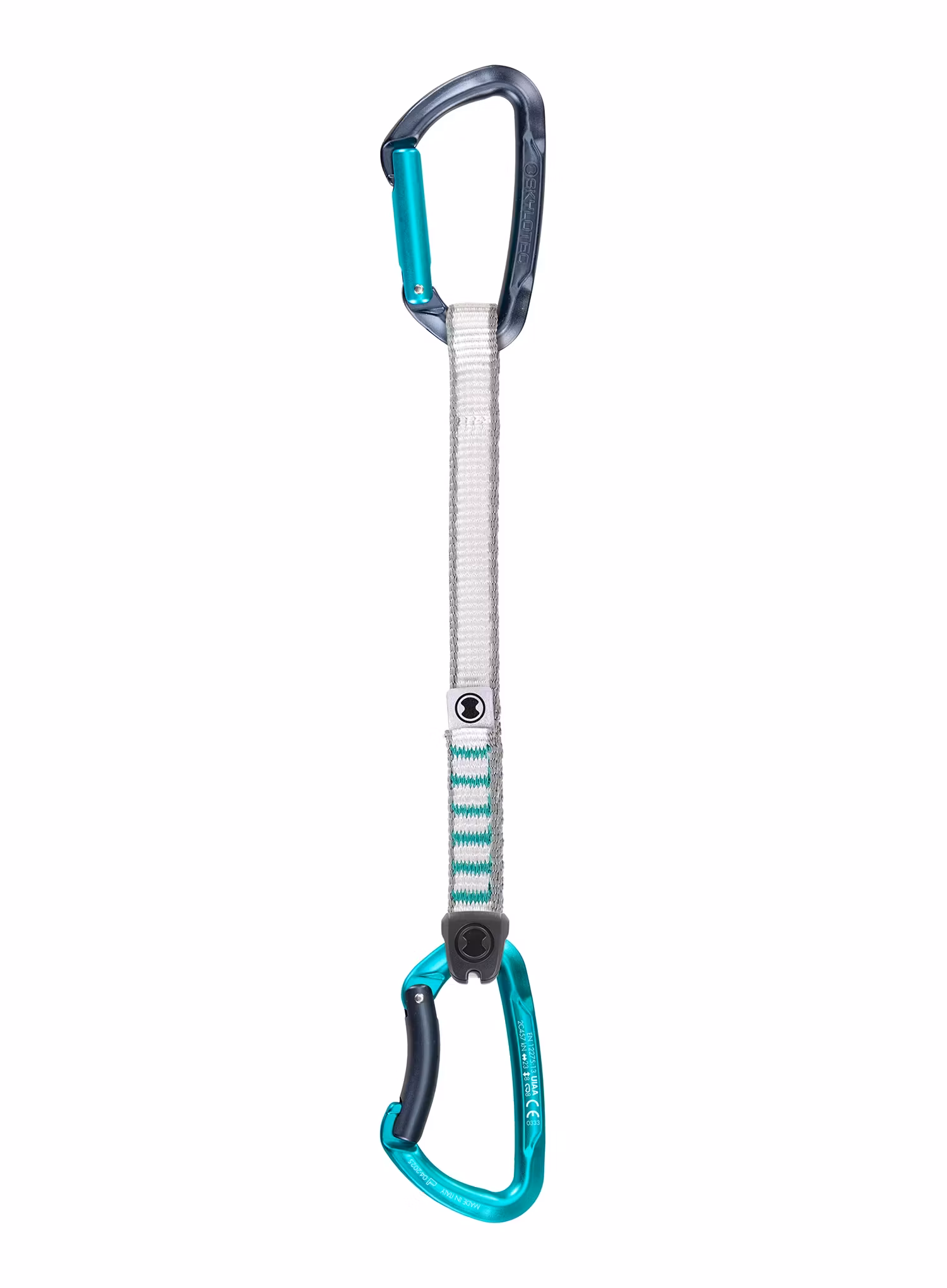 Expreska SKYLOTEC Lime Set NY 22 cm - anthracite/aquamarine