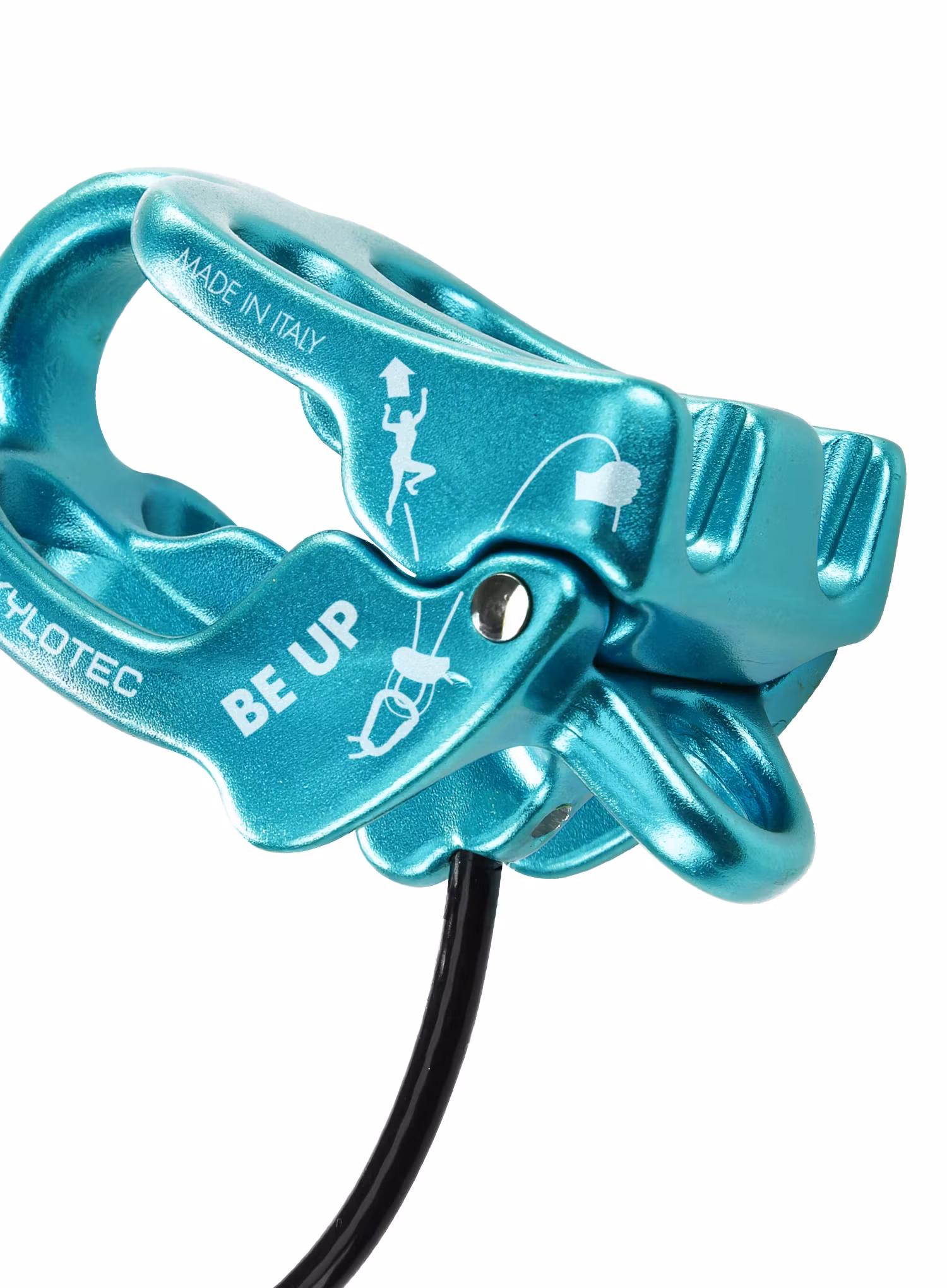 Slaňovací a jistící brzda SKYLOTEC Be-Up - aquamarine