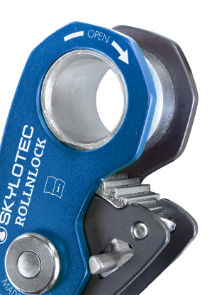 Kladka SKYLOTEC Rollnlock - anthracite/electricblue