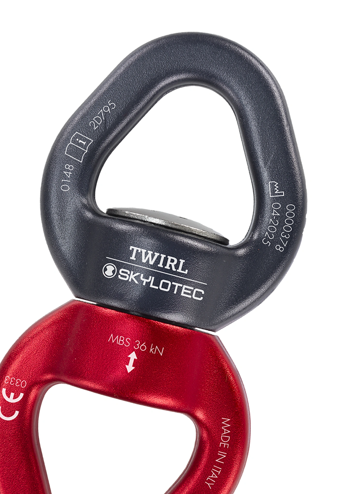 Otočná spojka SKYLOTEC Twirl - grey/red