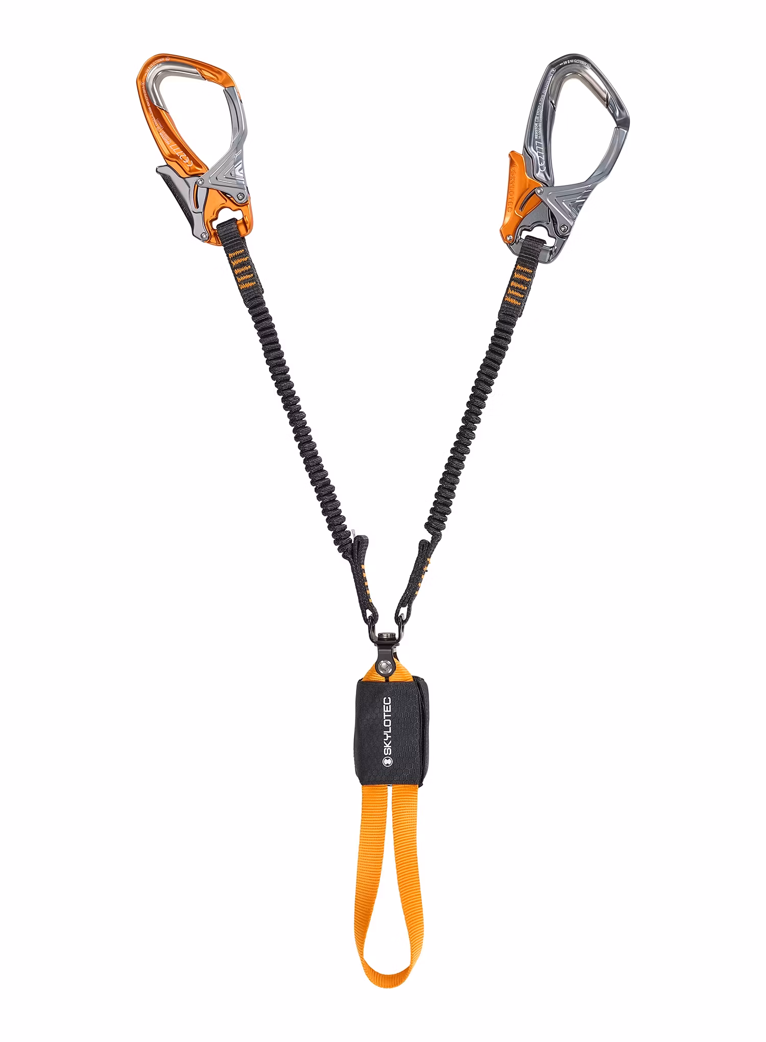 Ferratový tlumič pádu SKYLOTEC Vael - black/orange