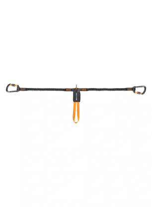 Ferratový tlumič pádu SKYLOTEC Averau - black/orange