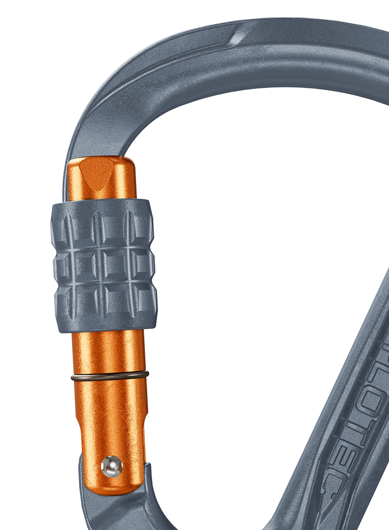Horolezecká karabina SKYLOTEC Leger SG - grey/orange