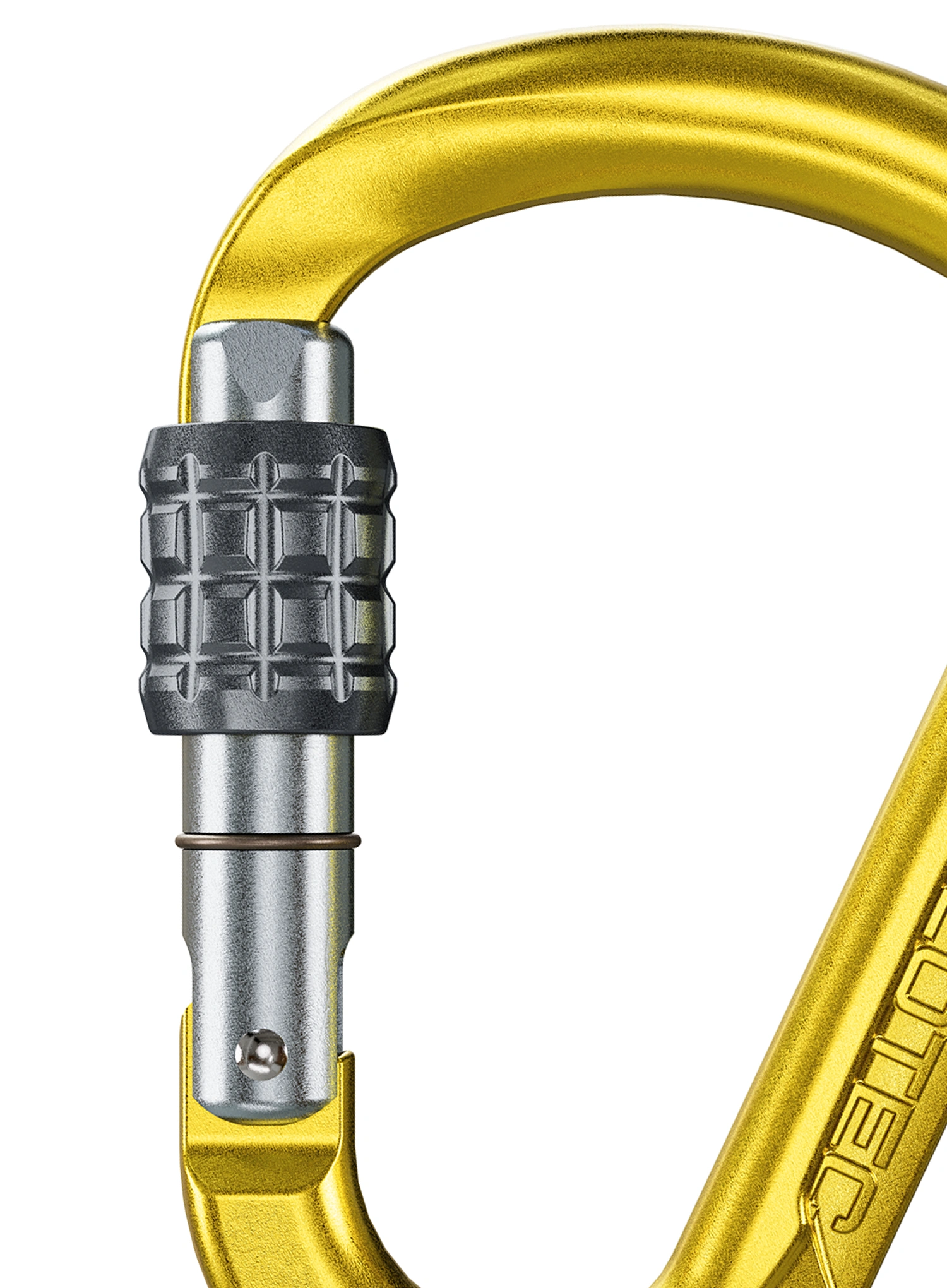 Horolezecká karabina SKYLOTEC Tondo SG - mustard/silver