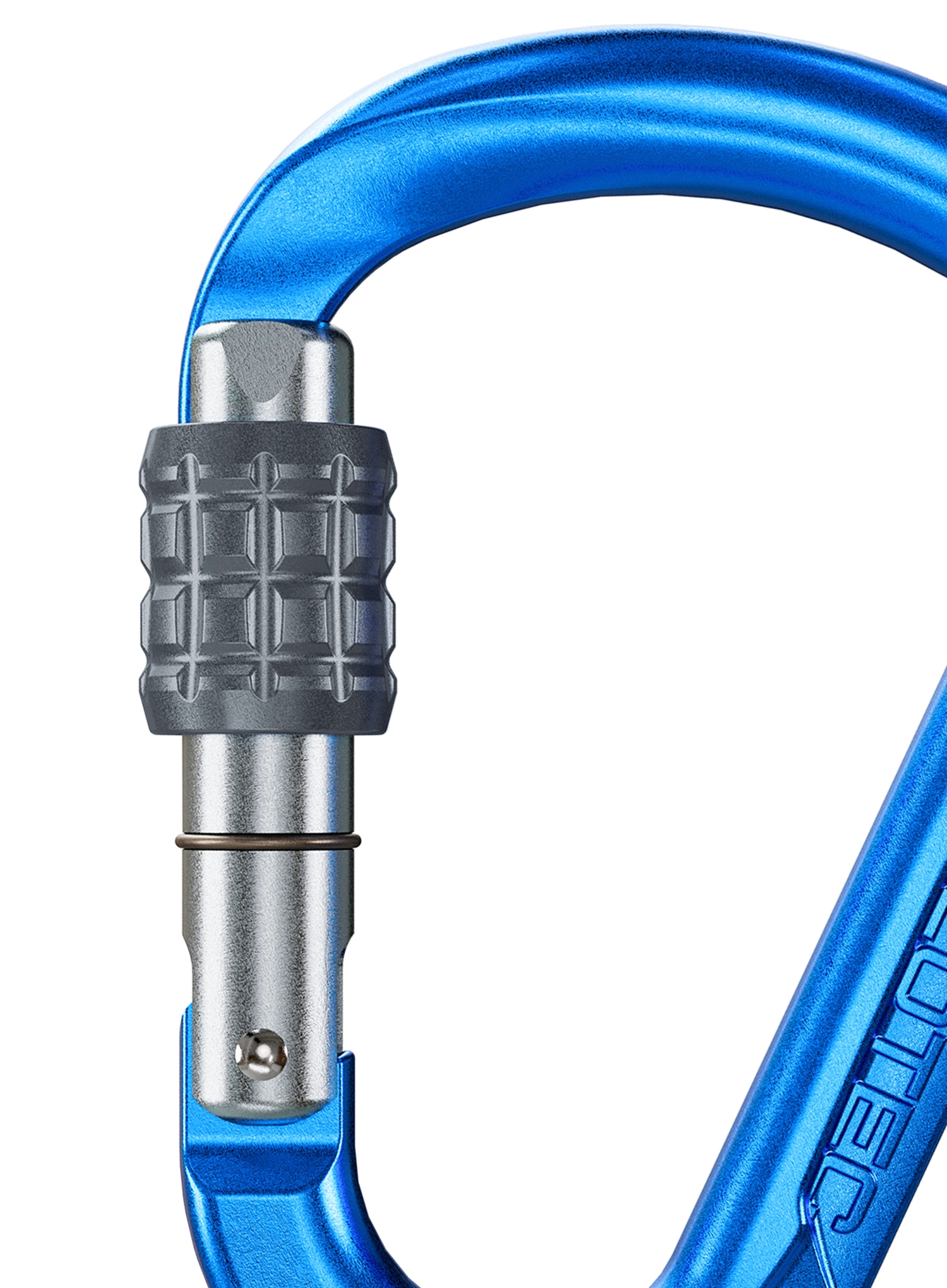 Horolezecká karabina SKYLOTEC Tondo SG - electricblue/titanium