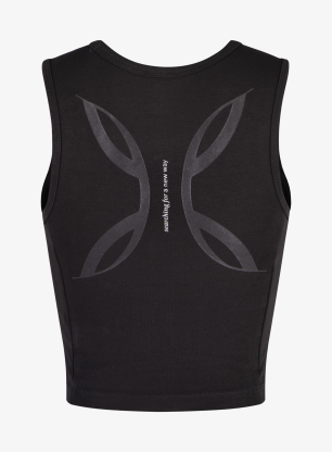 Dámský lezecký top Montura Shiva Tank Top - black