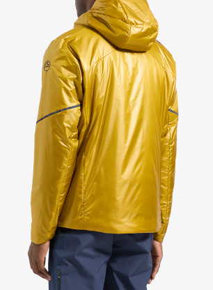 Zateplená bunda La Sportiva Alpine Guide Primaloft Hoody - savana