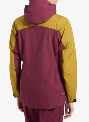 Dámská nepromokavá bunda s membránou La Sportiva Alpine Guide GTX Perfomance Jacket - redwood/savana