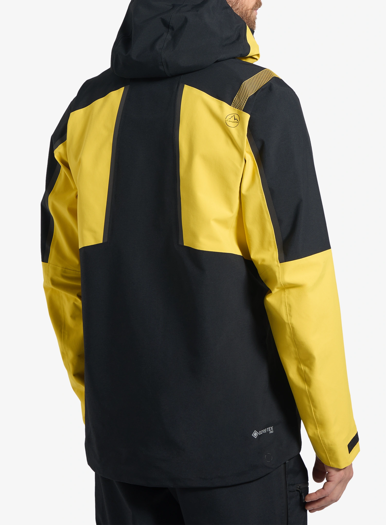 Bunda s membránou La Sportiva Supercouloir GTX Pro Jacket - black/yellow