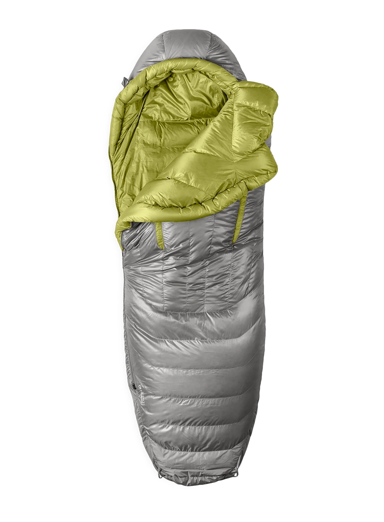Dámský péřový spacák Nemo Riff 15 Long (183 cm) - titanium