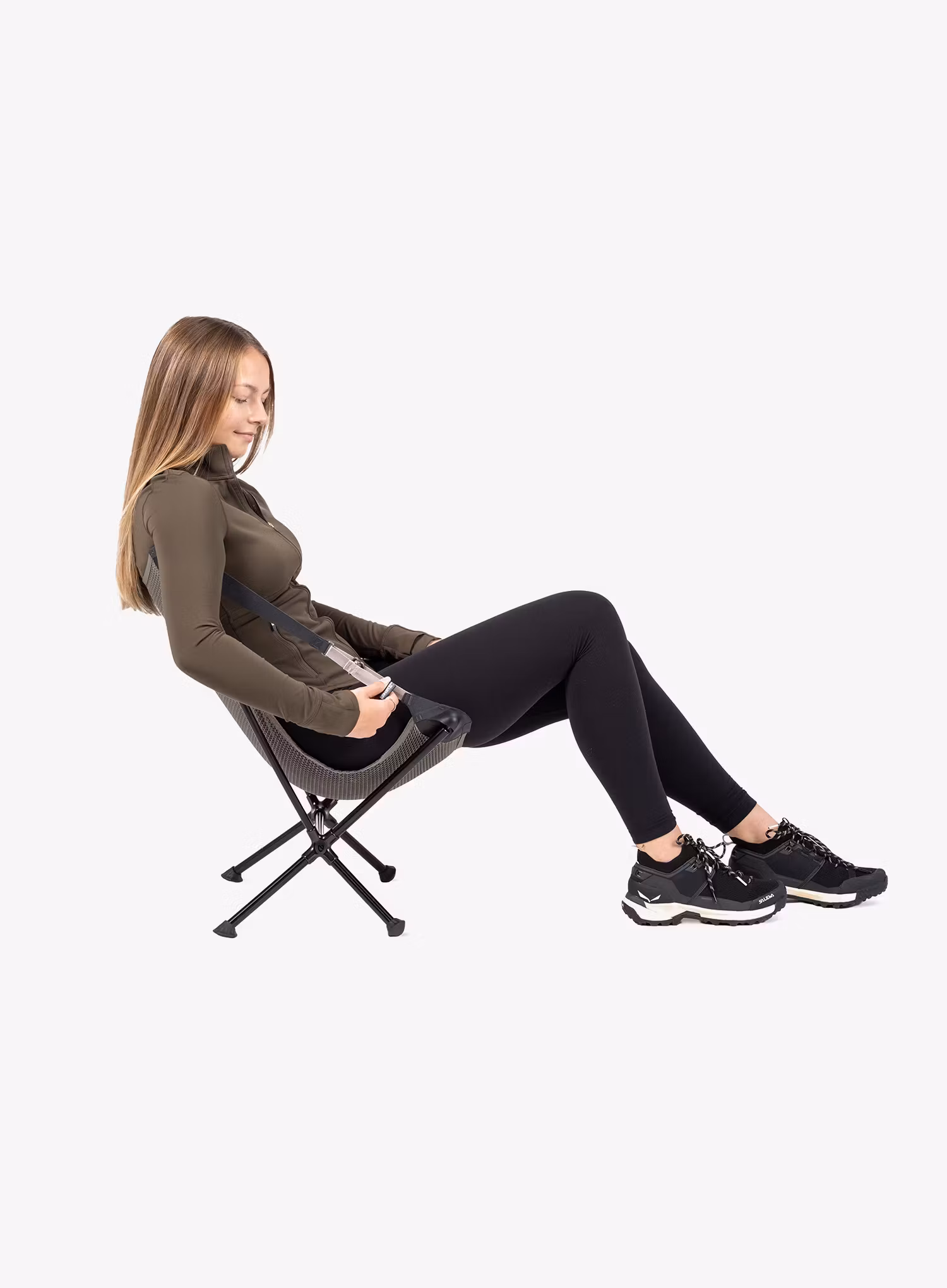 Skládací židle Nemo Moonlite Reclining Camp Chair - smokey olive